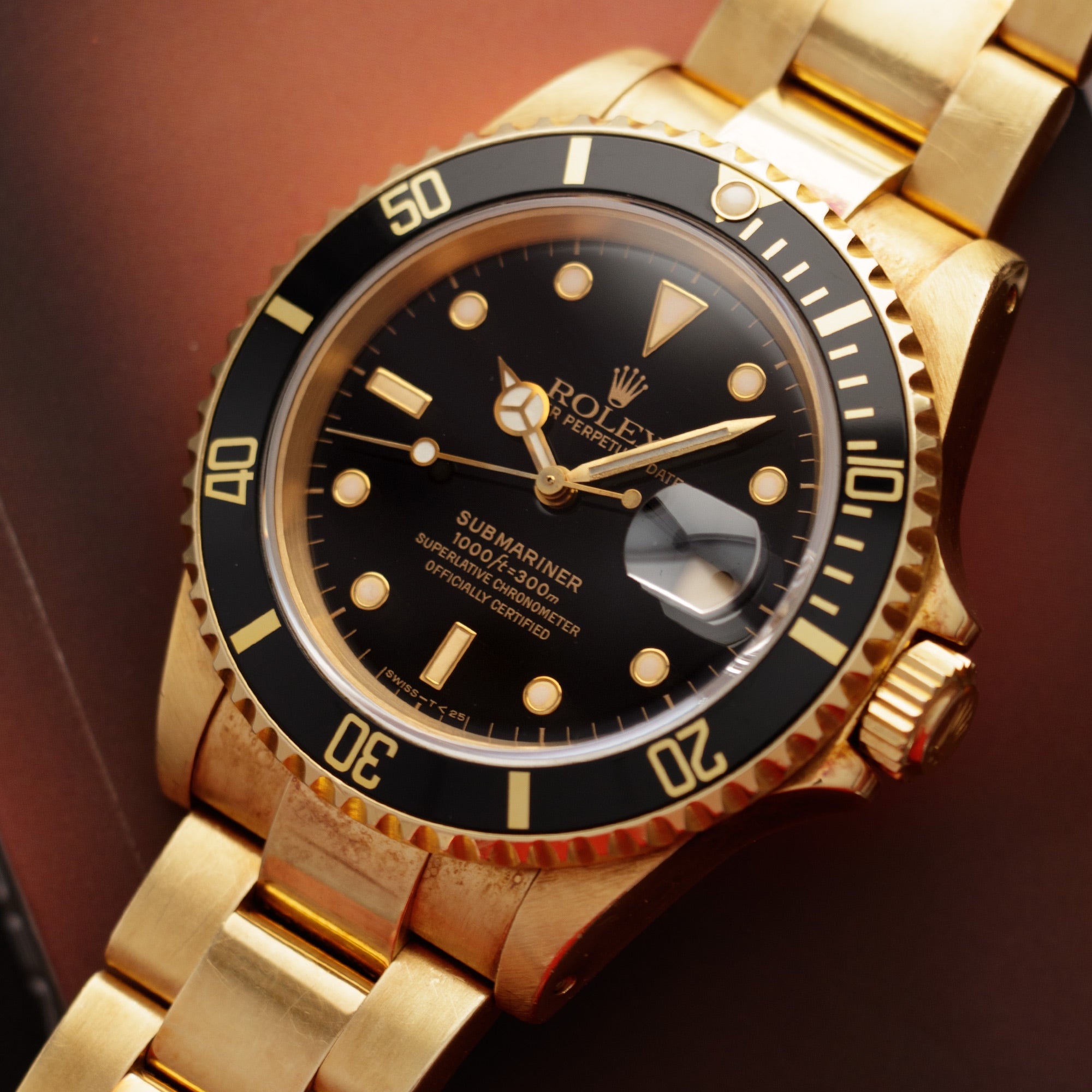 Rolex - Rolex Yellow Gold Submariner Ref. 16618 - The Keystone Watches