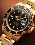 Rolex - Rolex Yellow Gold Submariner Ref. 16618 - The Keystone Watches
