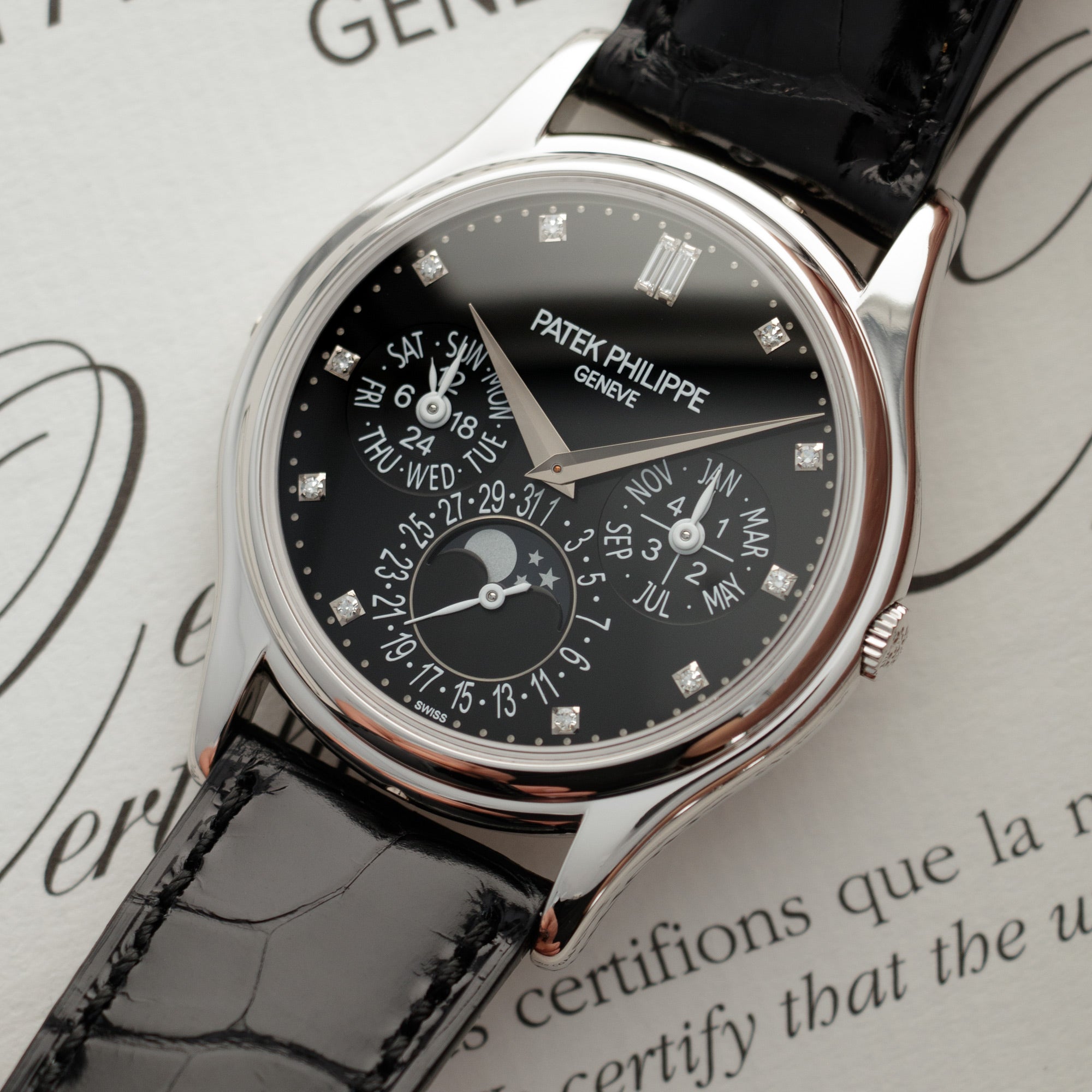 Patek Philippe - Patek Philippe Platinum Perpetual Calendar Watch Ref. 5140 - The Keystone Watches