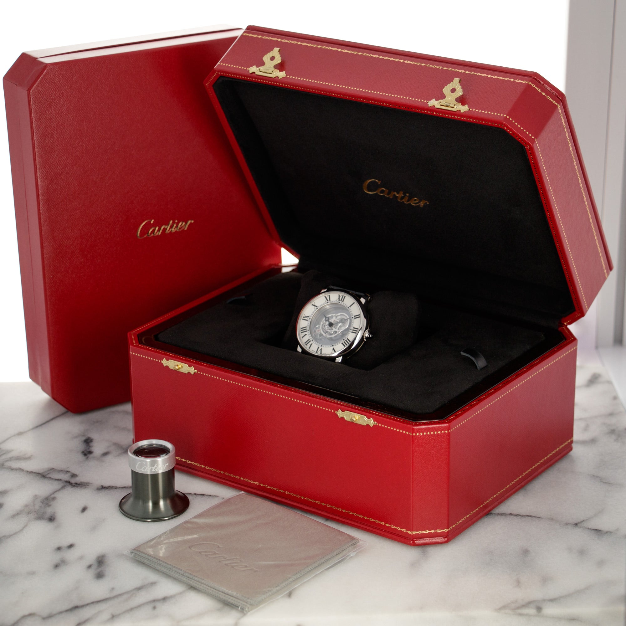 Cartier - Cartier Skeleton Tourbillon Rotonde De Cartier Astromysterieux - The Keystone Watches
