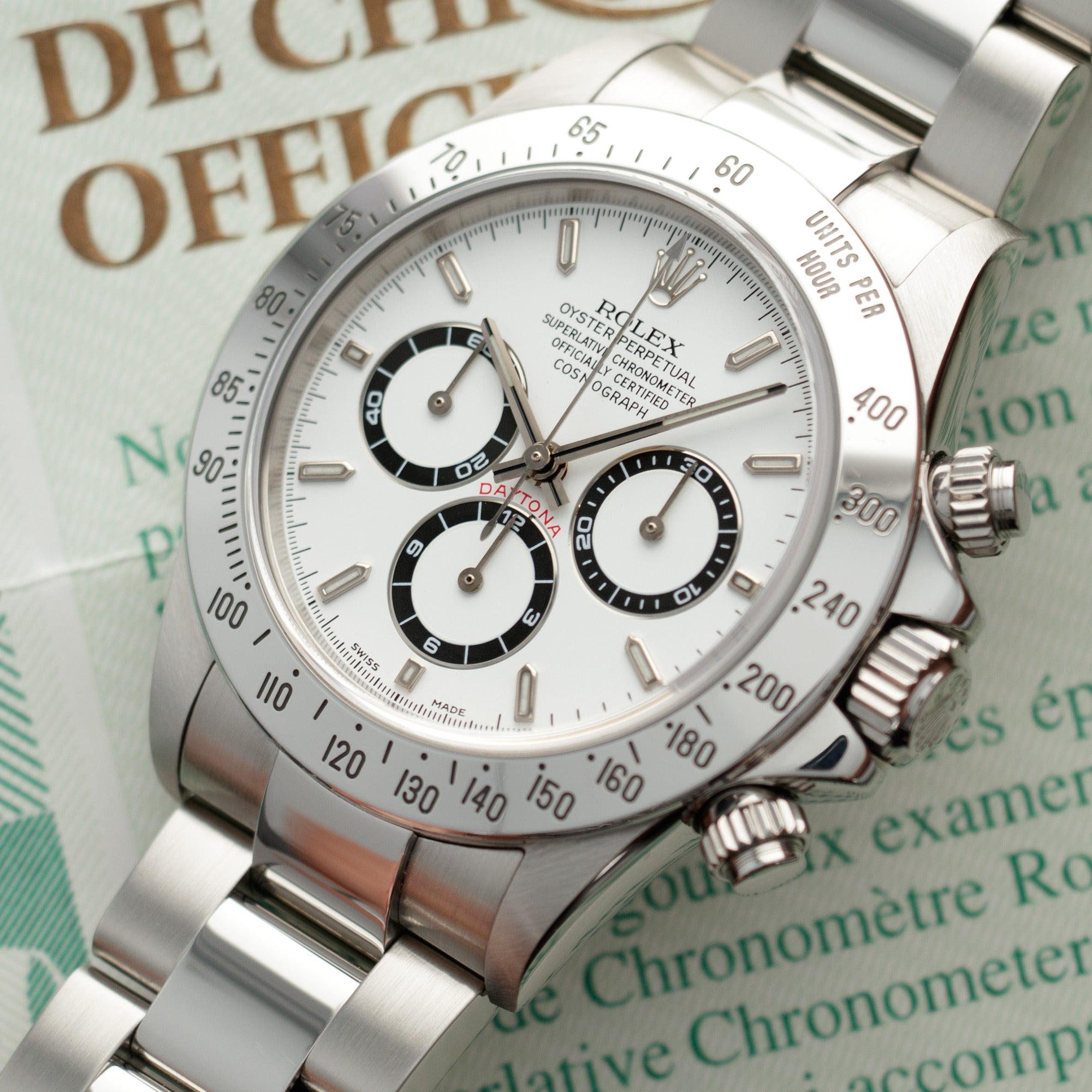 Rolex - Rolex Steel Daytona Ref. 16520 with Papers - The Keystone Watches