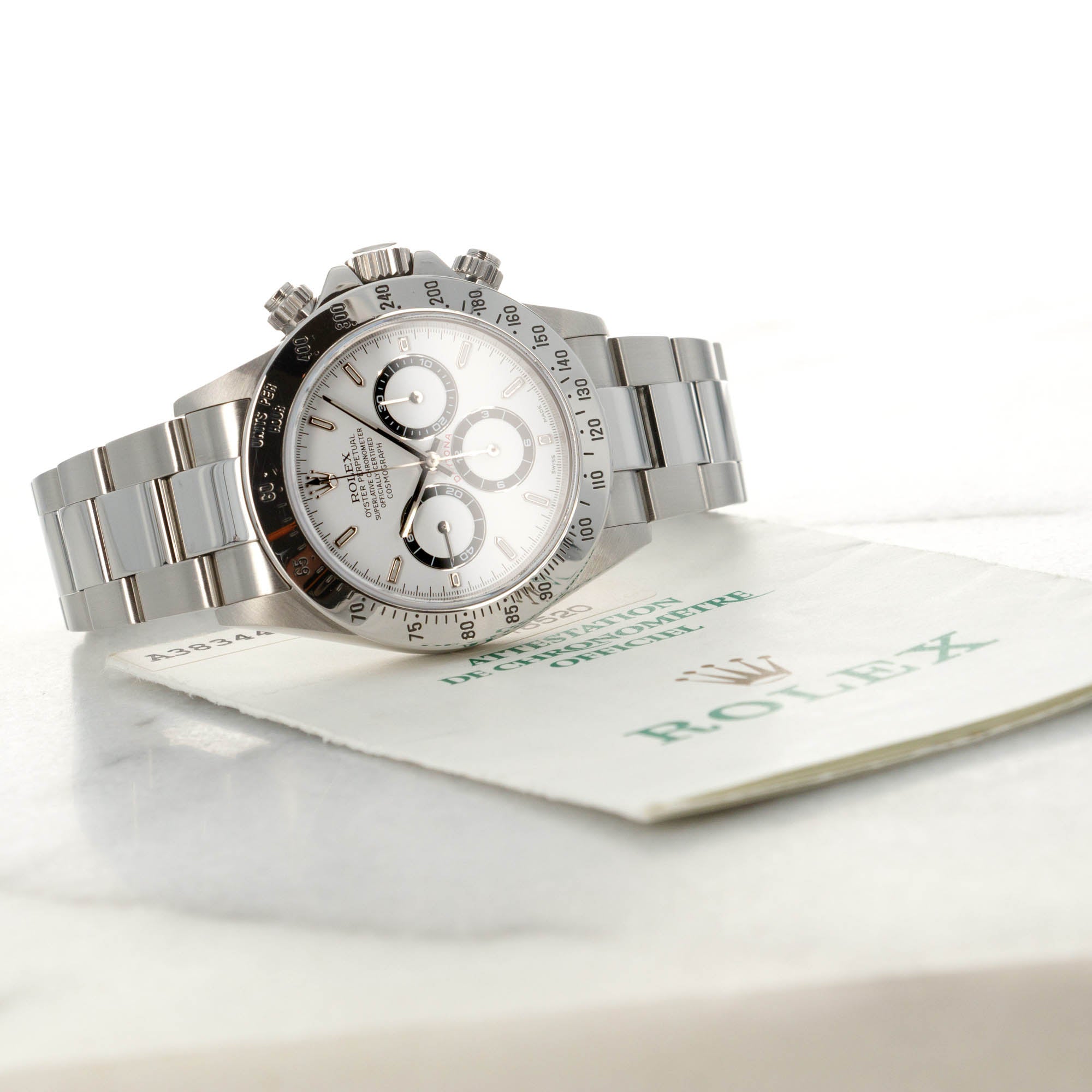 Rolex - Rolex Steel Daytona Ref. 16520 with Papers - The Keystone Watches