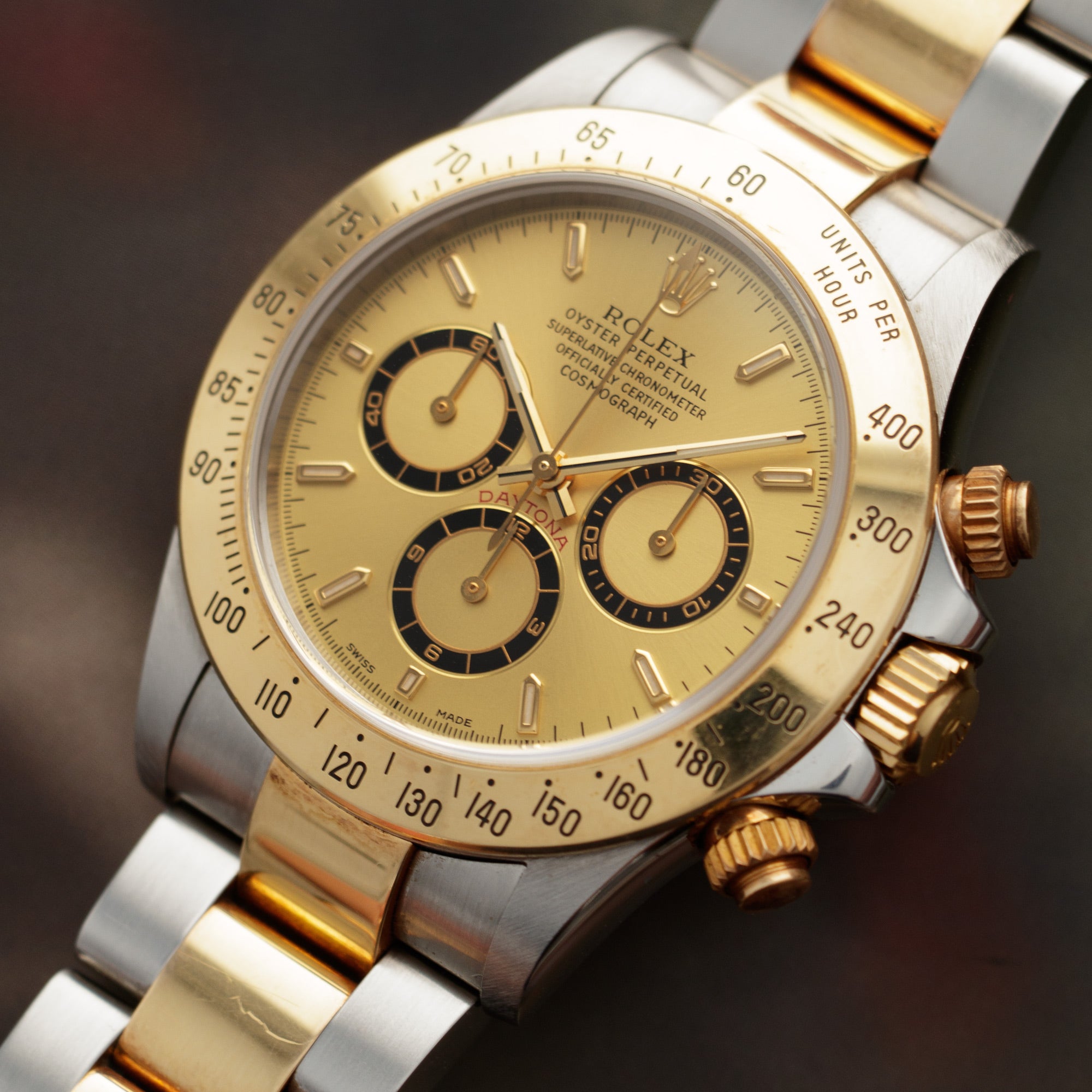 Rolex - Rolex Two-Tone Zenith Daytona Ref. 16523 with Champagne Dial - The Keystone Watches