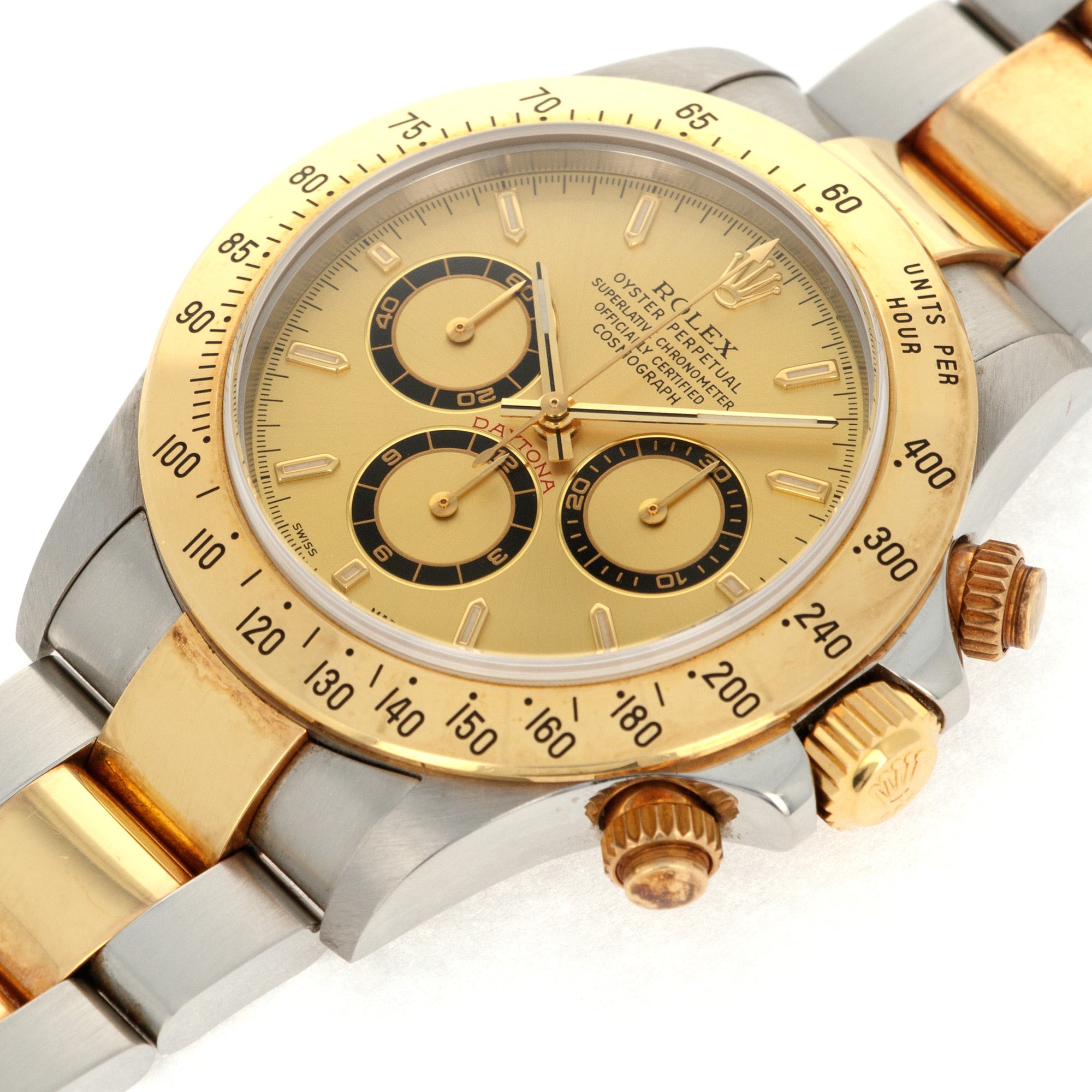Rolex - Rolex Two-Tone Zenith Daytona Ref. 16523 with Champagne Dial - The Keystone Watches
