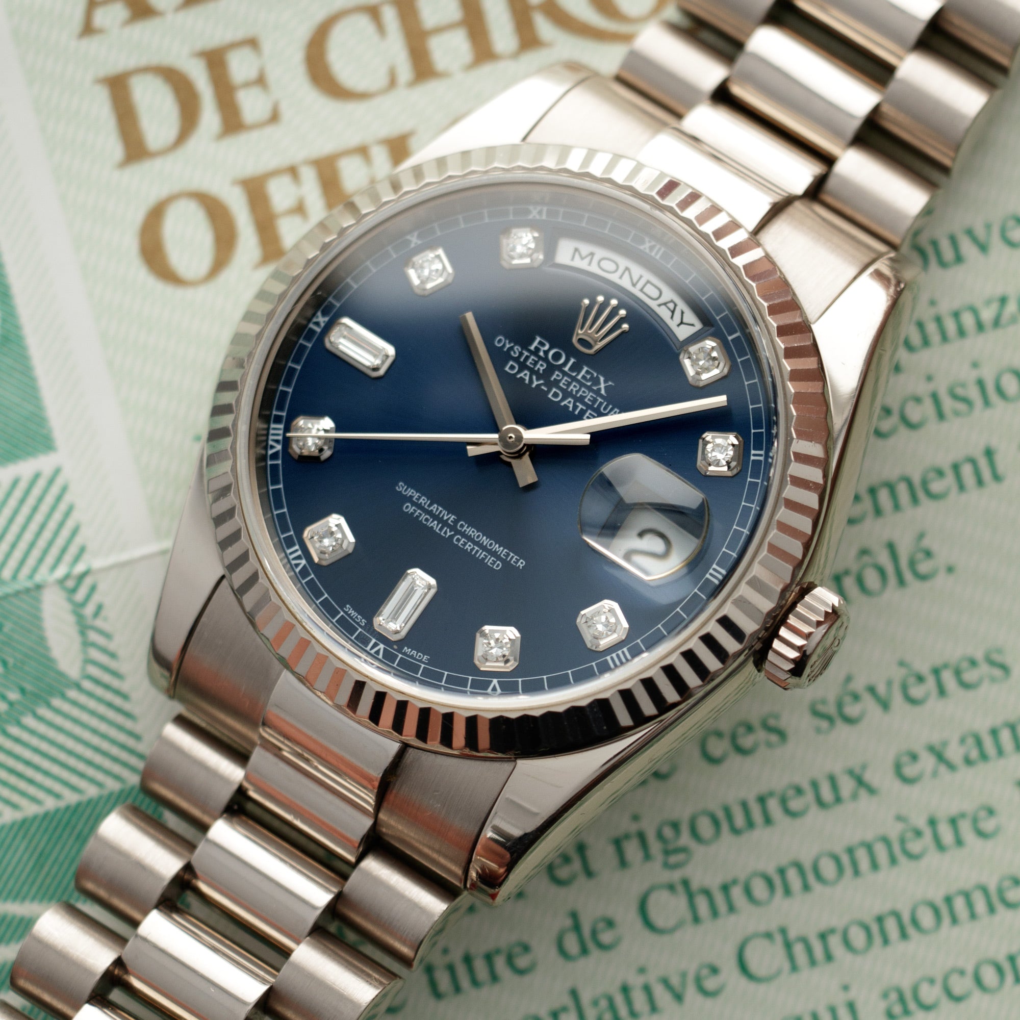 Rolex - Rolex White Gold Day-Date Ref. 118239 - The Keystone Watches