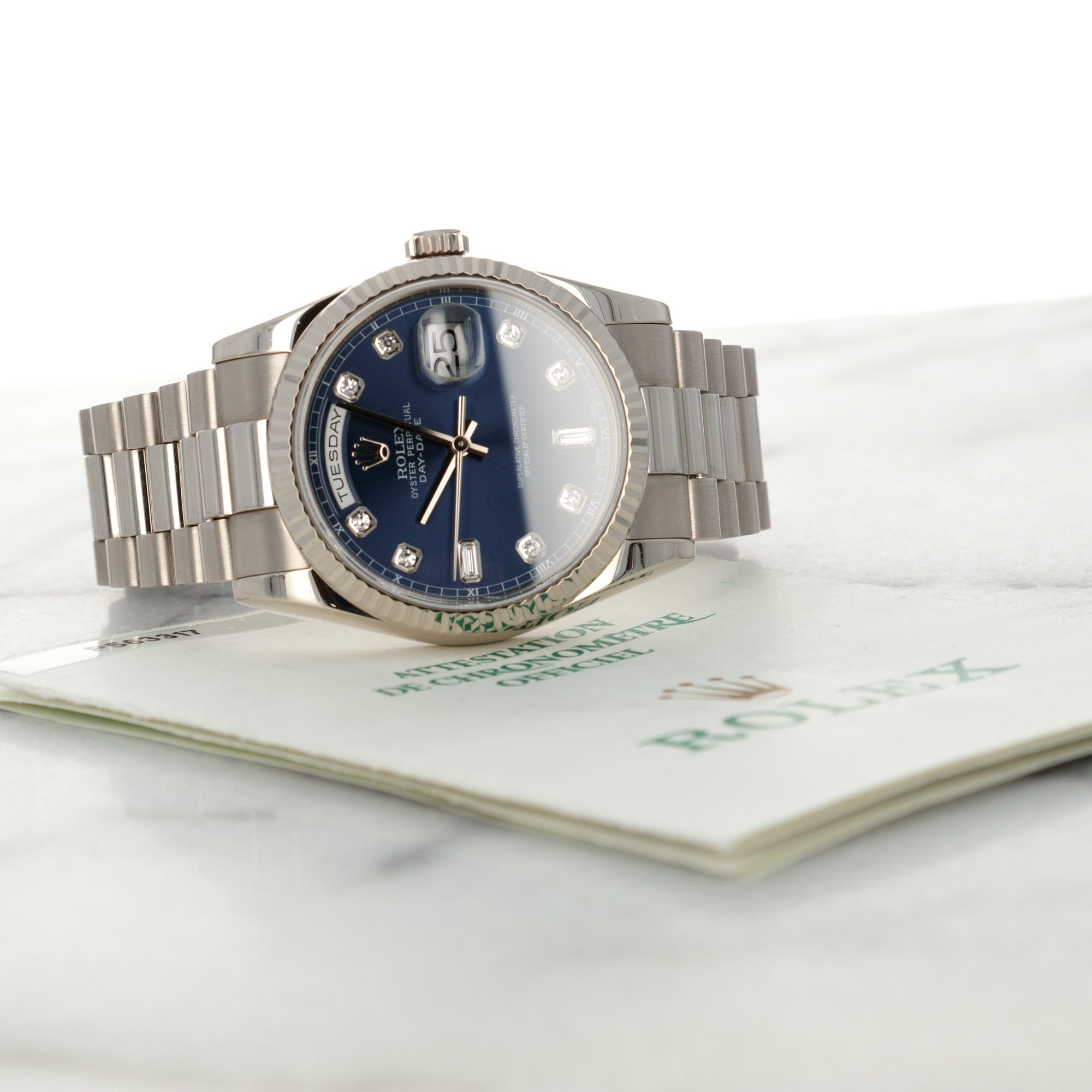 Rolex - Rolex White Gold Day-Date Ref. 118239 - The Keystone Watches