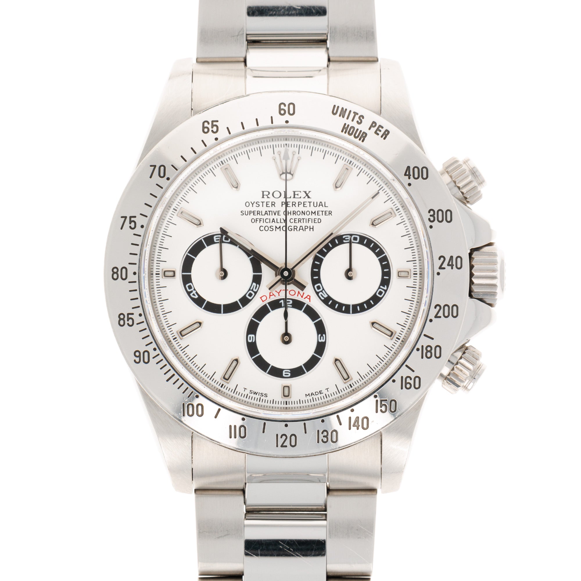 Rolex - Rolex Steel Zenith Daytona Chronograph Ref. 16520 with Original Warranty - The Keystone Watches