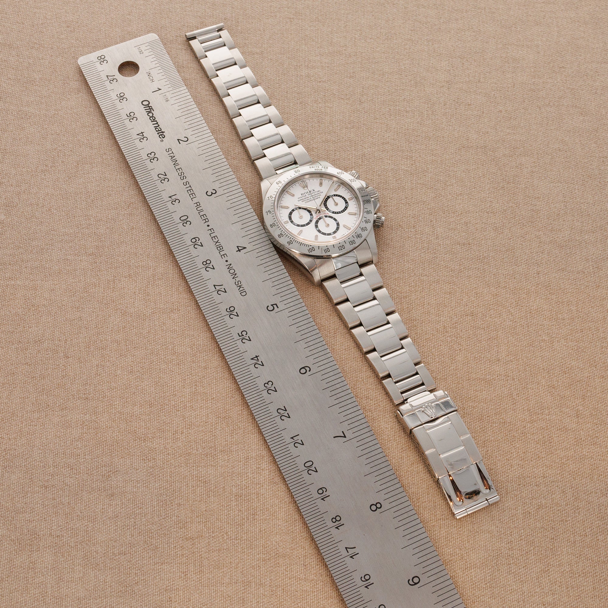 Rolex - Rolex Steel Zenith Daytona Chronograph Ref. 16520 with Original Warranty - The Keystone Watches