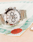 Rolex - Rolex Steel Zenith Daytona Chronograph Ref. 16520 with Original Warranty - The Keystone Watches