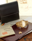 Patek Philippe - Patek Philippe Yellow Gold Nautilus Ref. 3800 with Box and Papers - The Keystone Watches