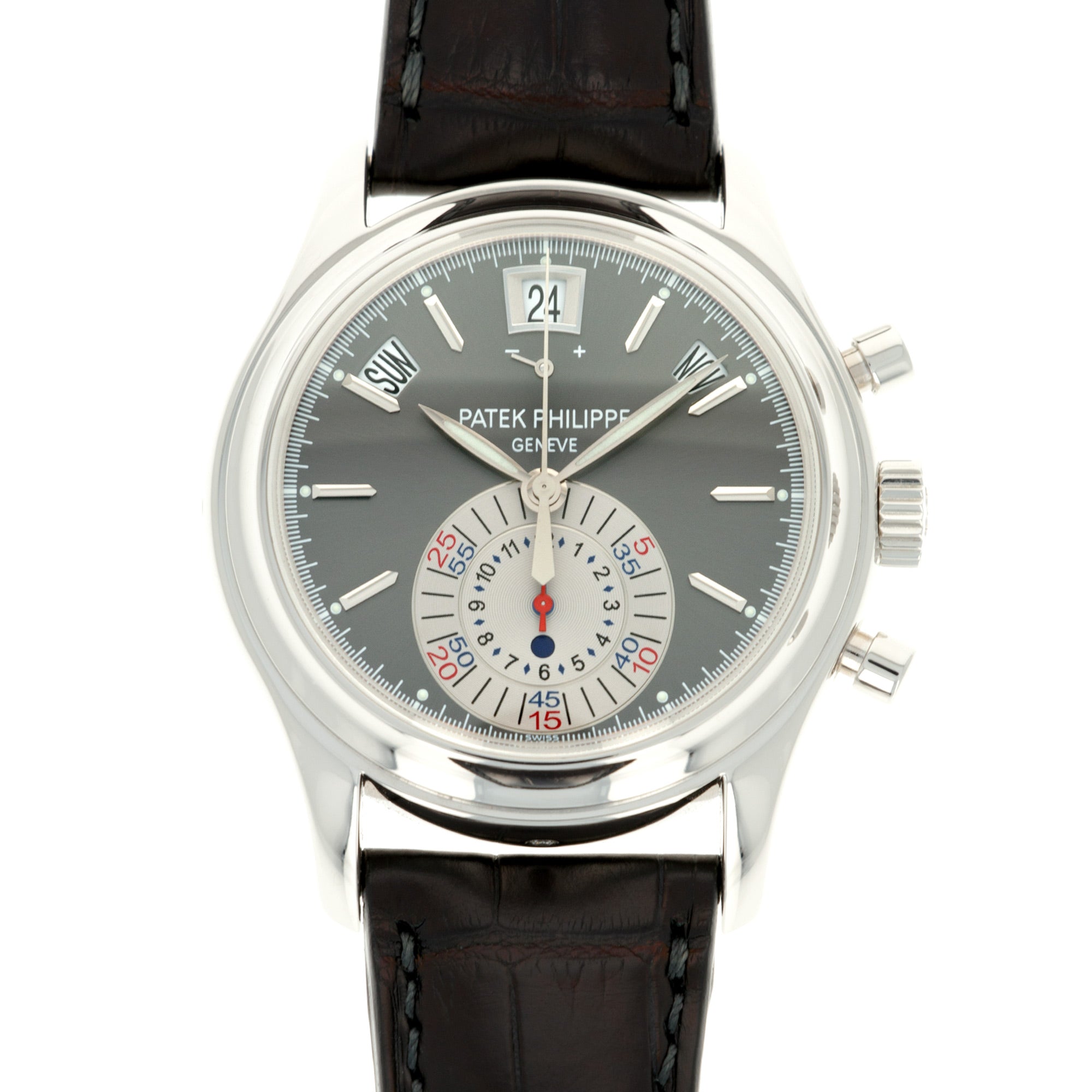 Patek Philippe - Patek Philippe Platinum Annual Calendar Chronograph Ref. 5960 - The Keystone Watches
