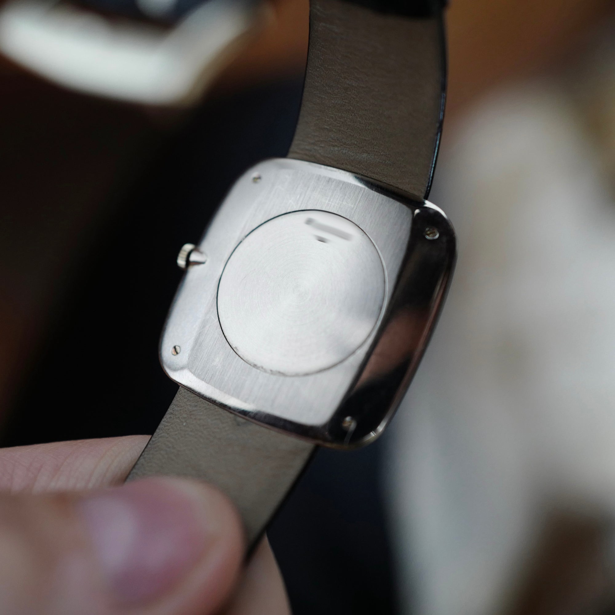 Audemars Piguet - Audemars Piguet White Gold Automatic TV Shaped Watch - The Keystone Watches