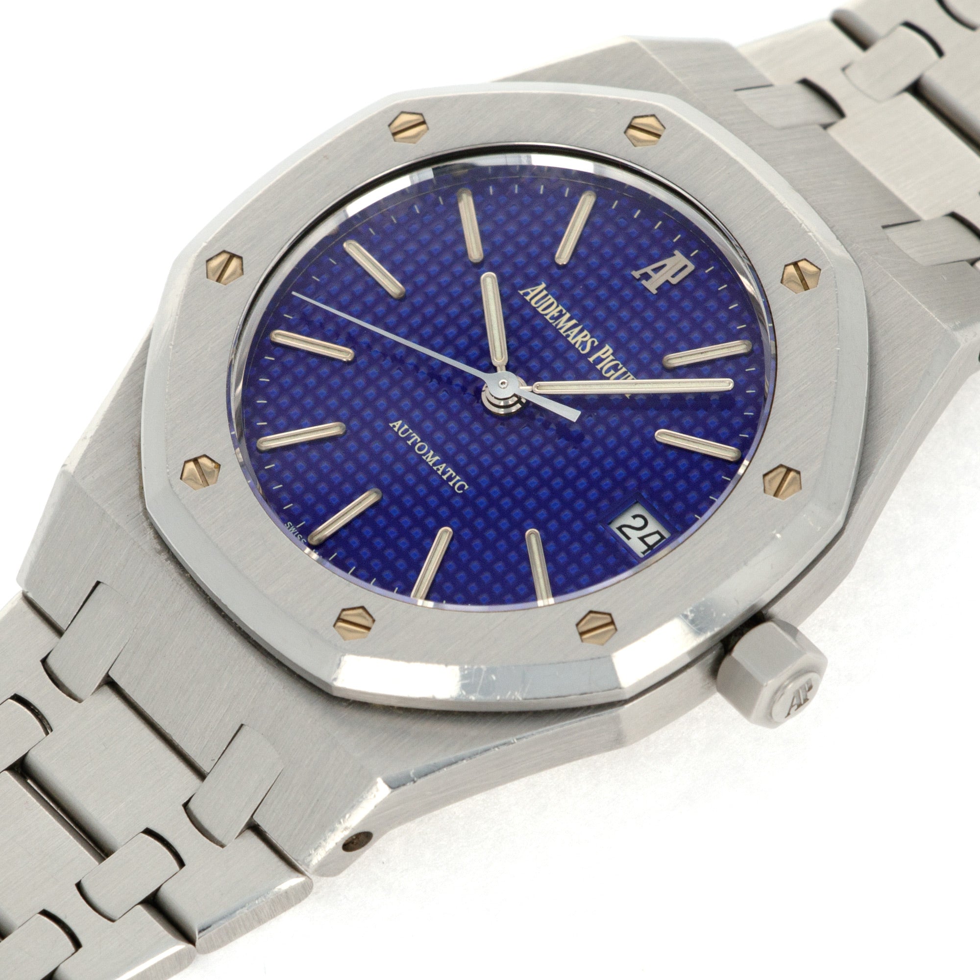 Audemars Piguet - Audemars Piguet Steel Royal Oak Ref. 14790 with Yves Klein Blue Dial - The Keystone Watches