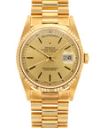 Rolex - Rolex Yellow Gold Day-Date Watch Ref. 18238, Like New Old Stock - The Keystone Watches