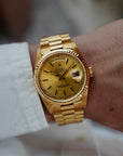 Rolex - Rolex Yellow Gold Day-Date Watch Ref. 18238, Like New Old Stock - The Keystone Watches