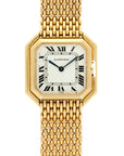 Cartier - Cartier Yellow Gold Tank Ceinture Automatic Watch on Original Bracelet - The Keystone Watches