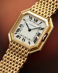 Cartier - Cartier Yellow Gold Tank Ceinture Automatic Watch on Original Bracelet - The Keystone Watches