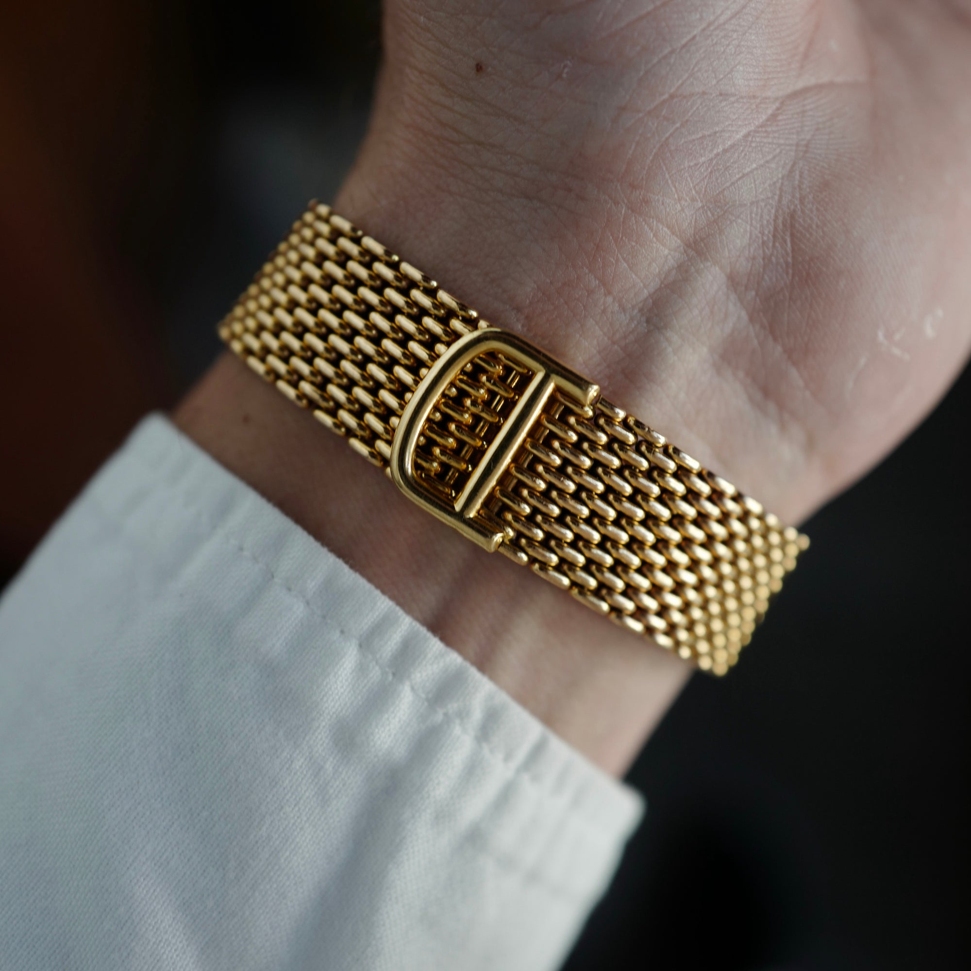 Cartier - Cartier Yellow Gold Tank Ceinture Automatic Watch on Original Bracelet - The Keystone Watches