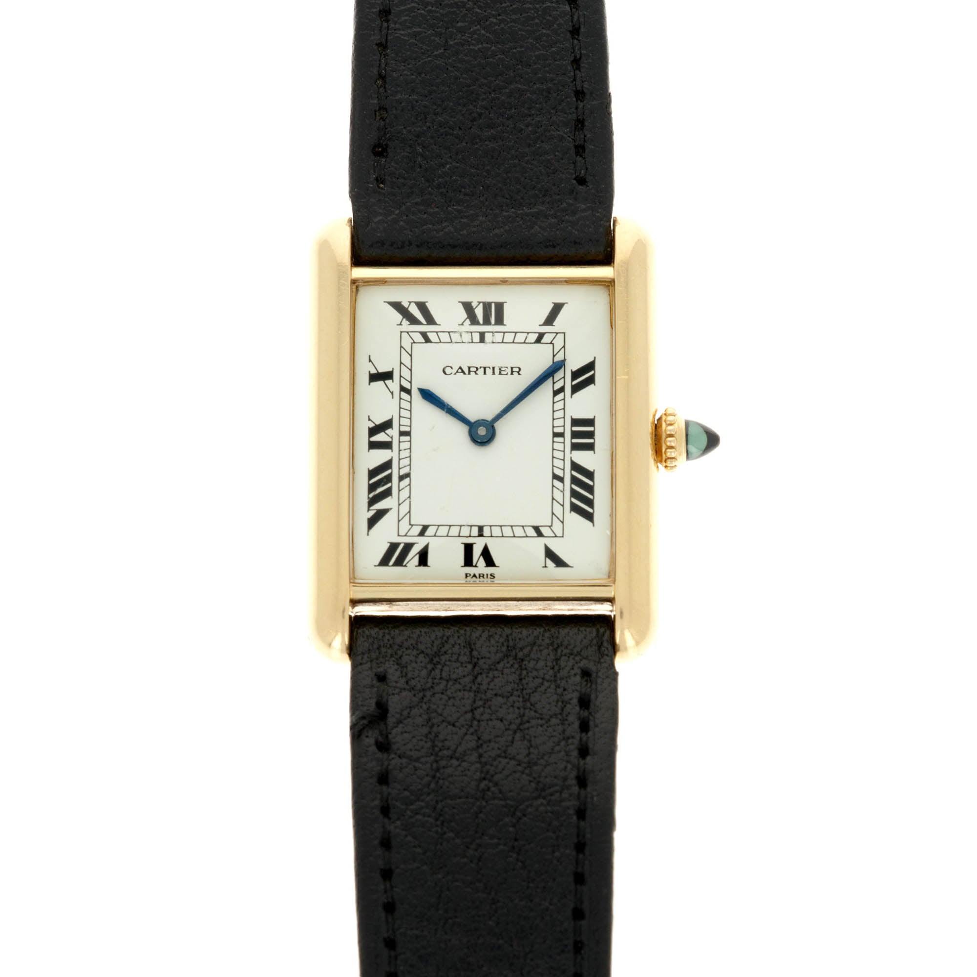 Cartier - Cartier Yellow Gold Tank Paris Mechanical Watch - The Keystone Watches