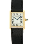 Cartier - Cartier Yellow Gold Tank Paris Mechanical Watch - The Keystone Watches