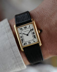 Cartier - Cartier Yellow Gold Tank Paris Mechanical Watch - The Keystone Watches