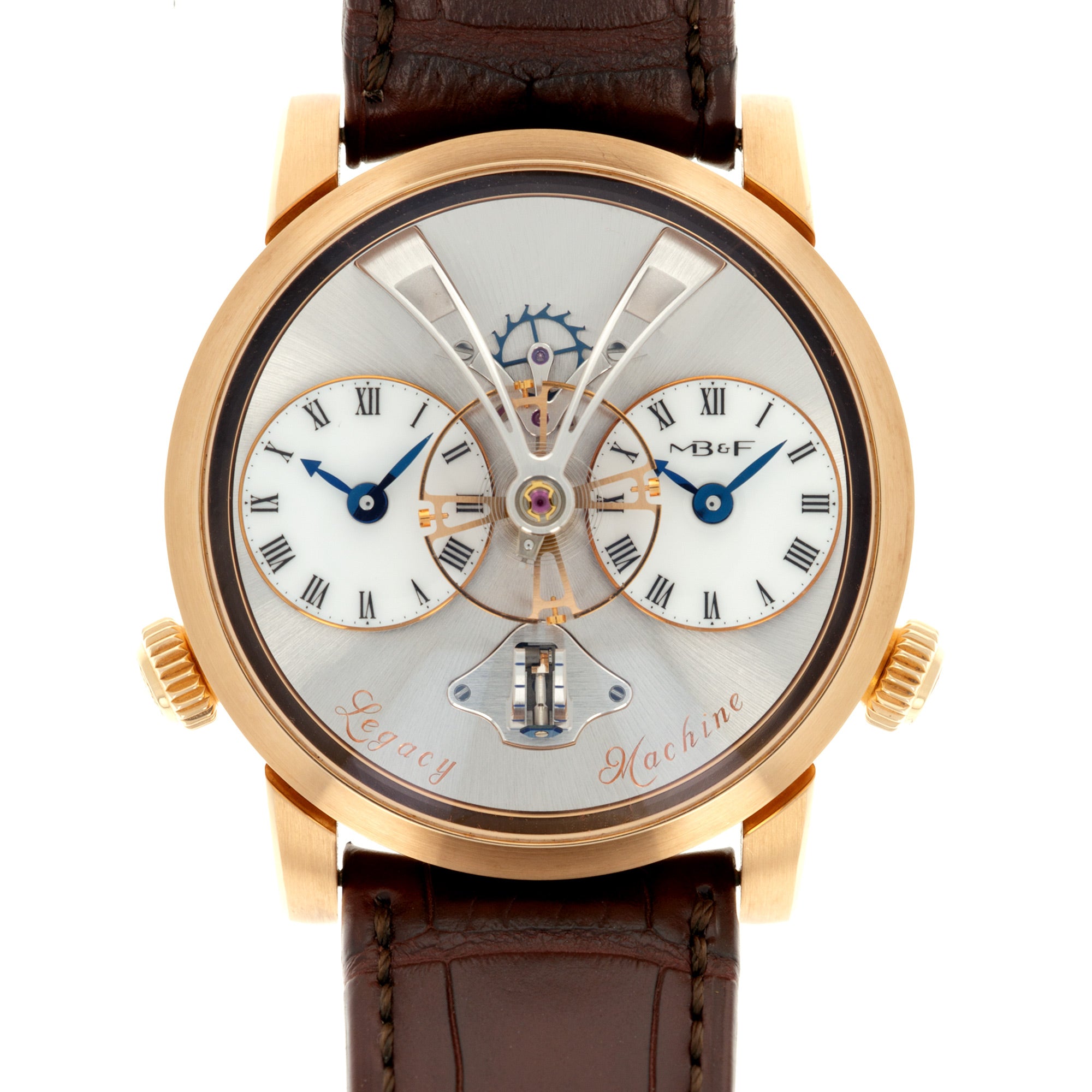 MB&F - MB&F Rose Gold Legacy Machine One - The Keystone Watches