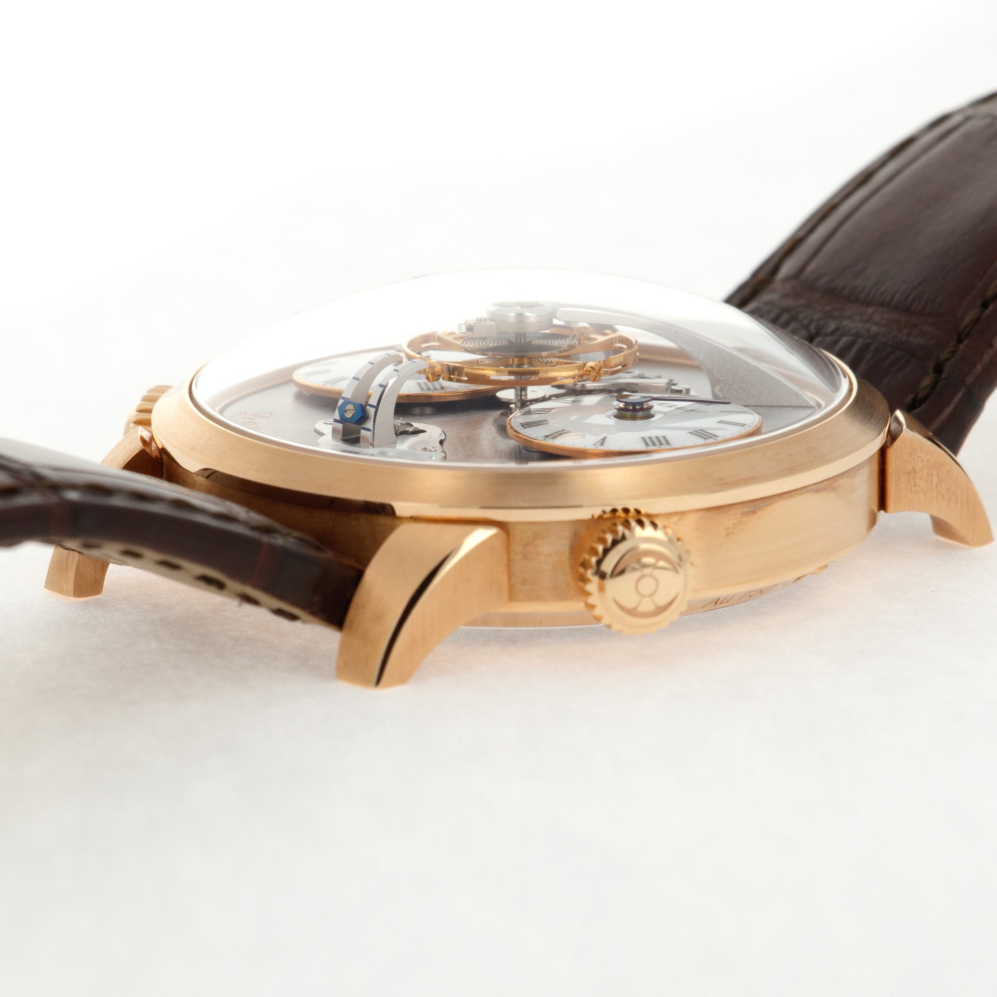 MB&F - MB&F Rose Gold Legacy Machine One - The Keystone Watches