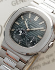 Patek Philippe - Patek Philippe Nautilus Moonphase Watch Ref. 5712 with Original Box and Papers - The Keystone Watches