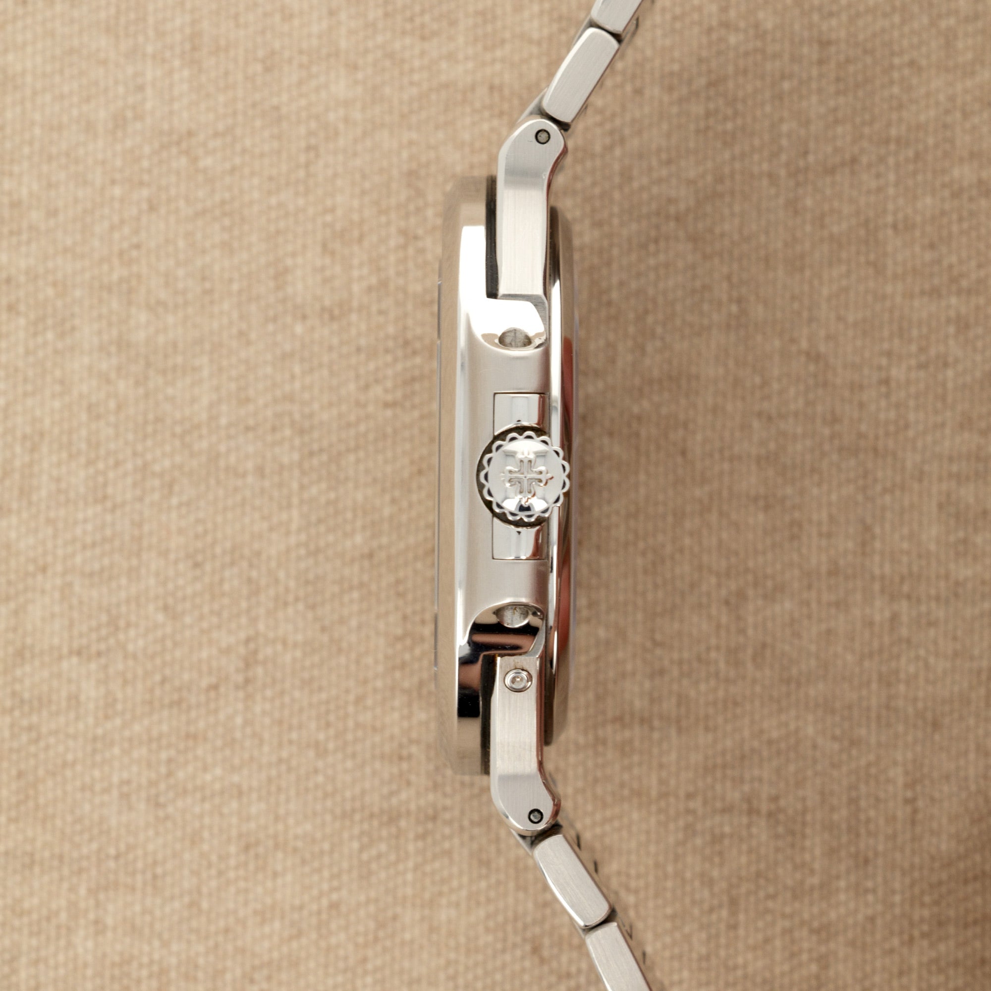 Patek Philippe - Patek Philippe Nautilus Moonphase Watch Ref. 5712 with Original Box and Papers - The Keystone Watches