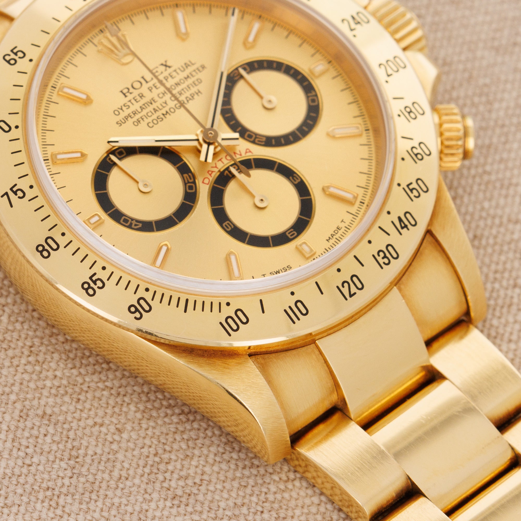Rolex - Rolex Yellow Gold Zenith Daytona Cosmograph Ref. 16528 - The Keystone Watches