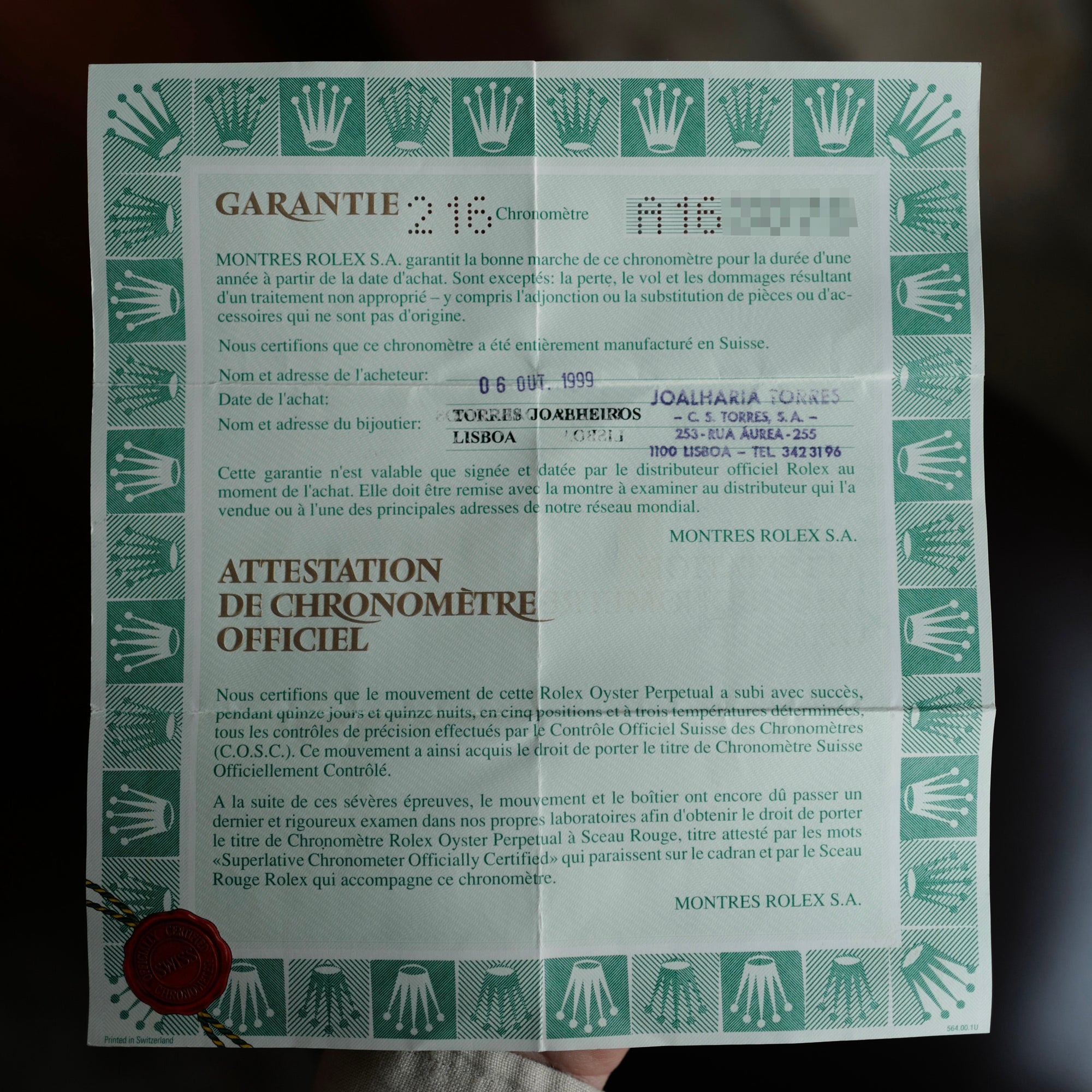 Rolex - Rolex Cosmograph Daytona Zenith A-Series Ref. 16520 with Paper (NEW ARRIVAL) - The Keystone Watches