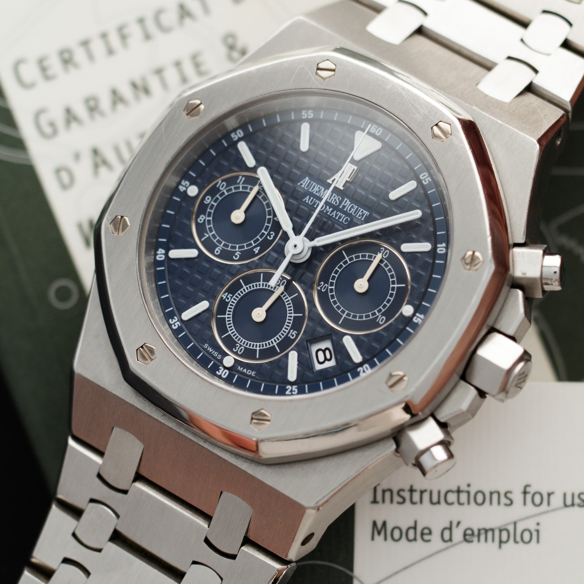 Audemars Piguet - Audemars Piguet Steel Royal Oak Chronograph Ref. 25860ST - The Keystone Watches