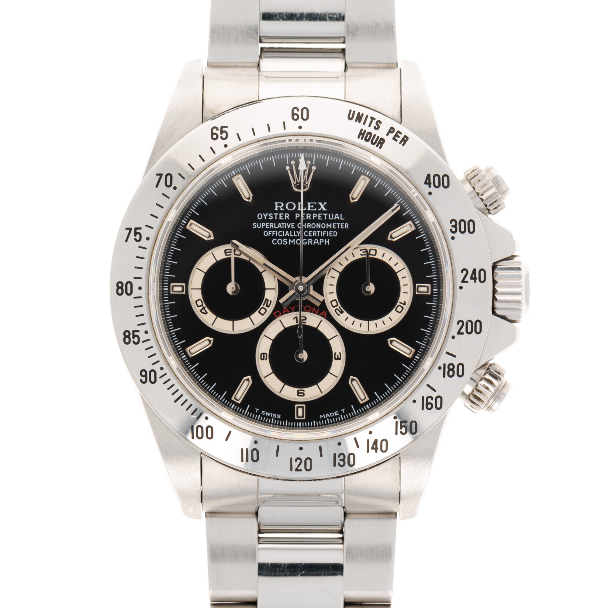Rolex - Rolex Steel Zenith Daytona Chronograph Ref. 16520 with Original Warranty - The Keystone Watches