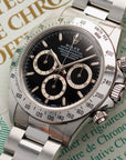 Rolex - Rolex Steel Zenith Daytona Chronograph Ref. 16520 with Original Warranty - The Keystone Watches