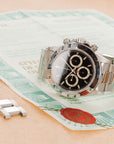 Rolex - Rolex Steel Zenith Daytona Chronograph Ref. 16520 with Original Warranty - The Keystone Watches