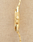 Patek Philippe - Patek Philippe Yellow Gold Nautilus Watch Ref. 3800 with Rare White Roman Numerals Dial - The Keystone Watches