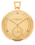 Vacheron Constantin - Vacheron Constantin Pink Gold Pocket Watch - The Keystone Watches