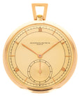 Vacheron Constantin - Vacheron Constantin Pink Gold Pocket Watch - The Keystone Watches