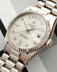 Rolex - Rolex White Gold Day-Date Ref. 18239 with Diamond Markers - The Keystone Watches
