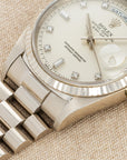 Rolex - Rolex White Gold Day-Date Ref. 18239 with Diamond Markers - The Keystone Watches