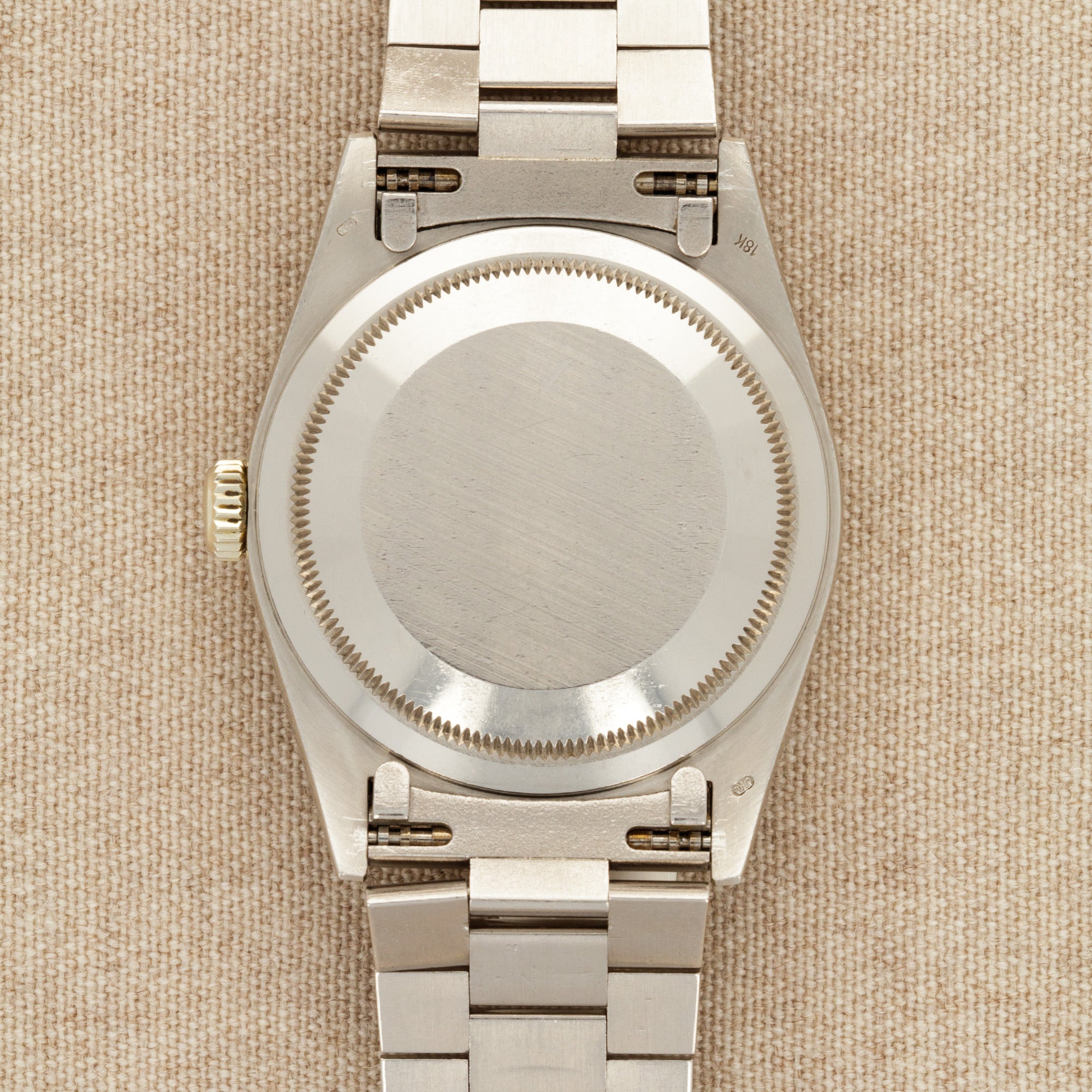 Rolex - Rolex White Gold Day-Date Ref. 18239 with Diamond Markers - The Keystone Watches