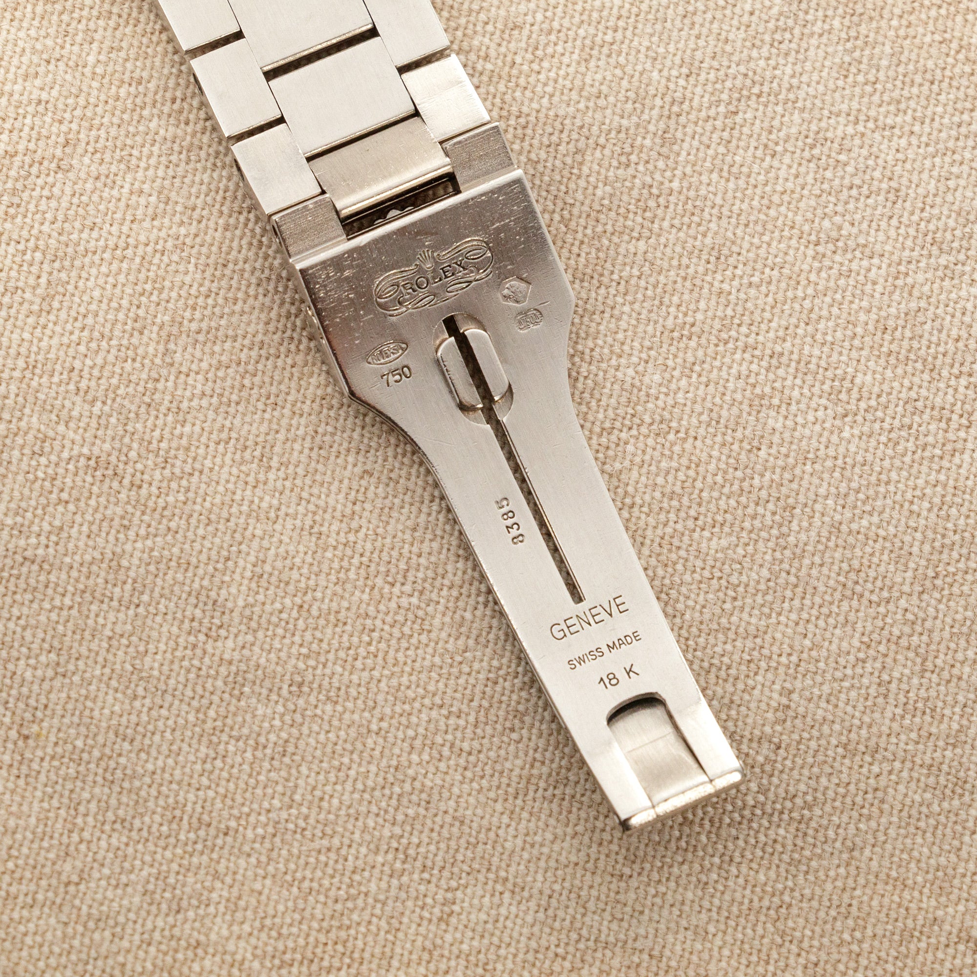Rolex - Rolex White Gold Day-Date Ref. 18239 with Diamond Markers - The Keystone Watches