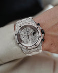 Audemars Piguet - Audemars Piguet White Gold and Diamond Royal Oak Offshore Chronograph Ref. 26067 (NEW ARRIVAL) - The Keystone Watches