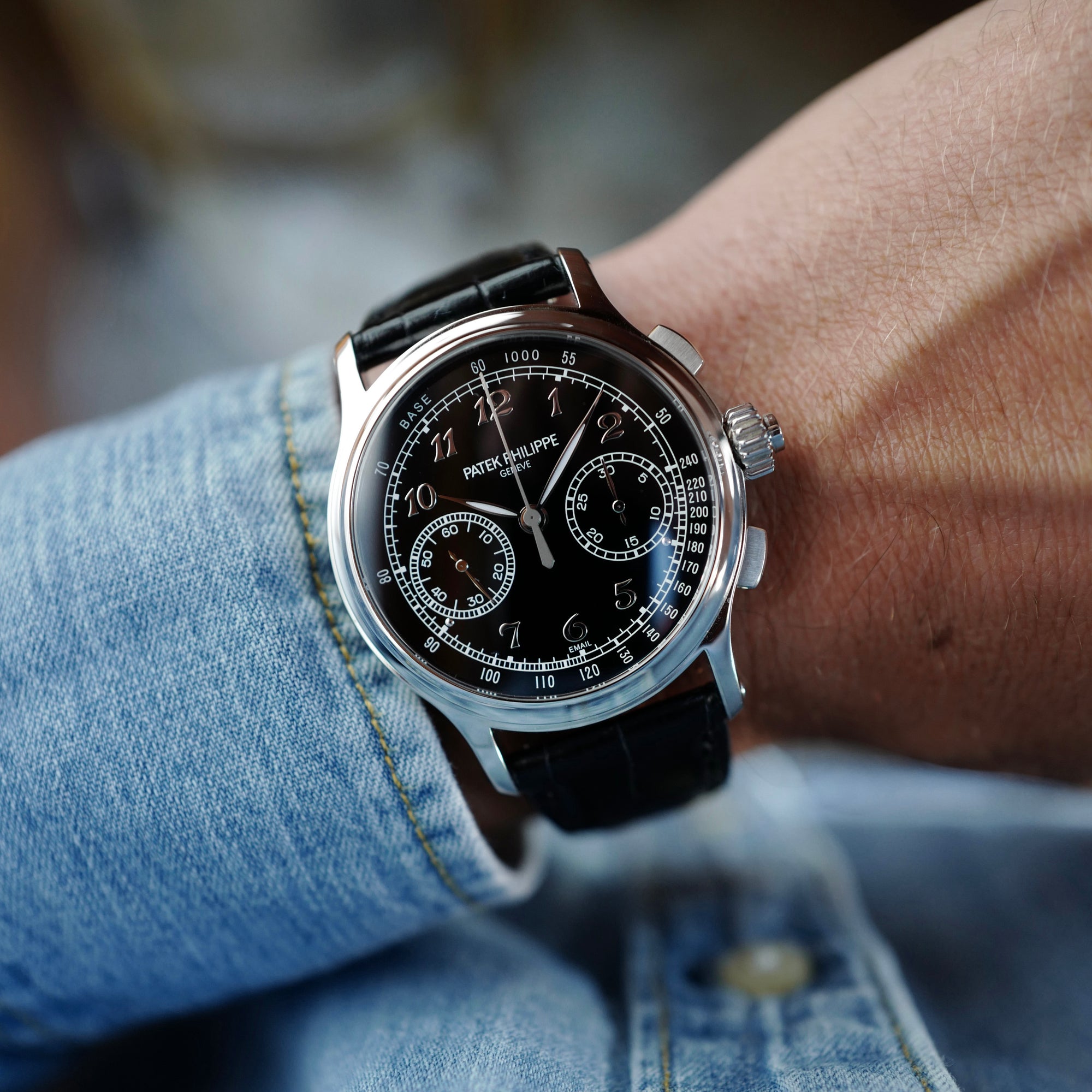 Patek Philippe - Patek Philippe Platinum Split Seconds Monopusher Ref. 5370 - The Keystone Watches
