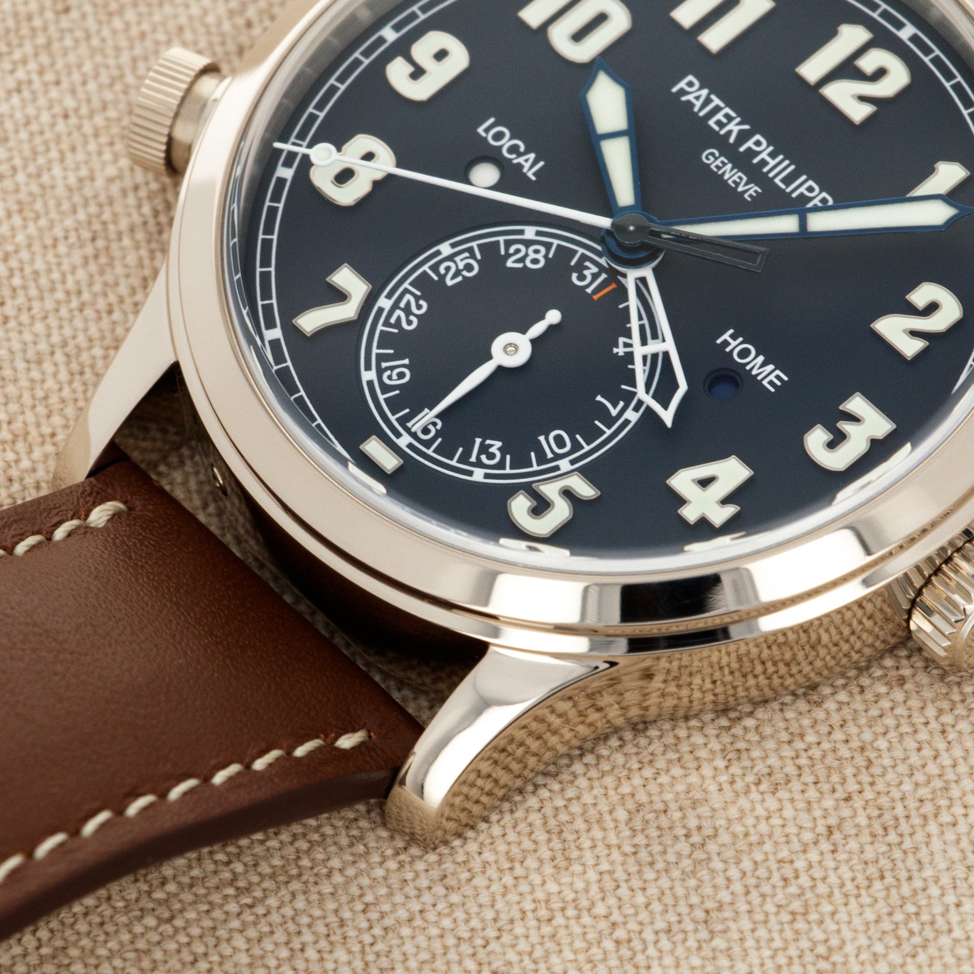 Patek Philippe - Patek Philippe White Gold Pilot Watch Ref. 5524 - The Keystone Watches