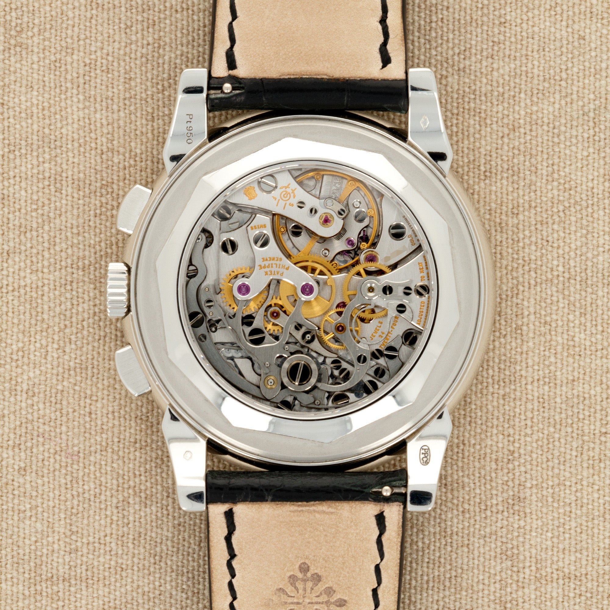 Patek Philippe - Patek Philippe Platinum Perpetual Calendar Diamond Watch Ref. 5971 - The Keystone Watches