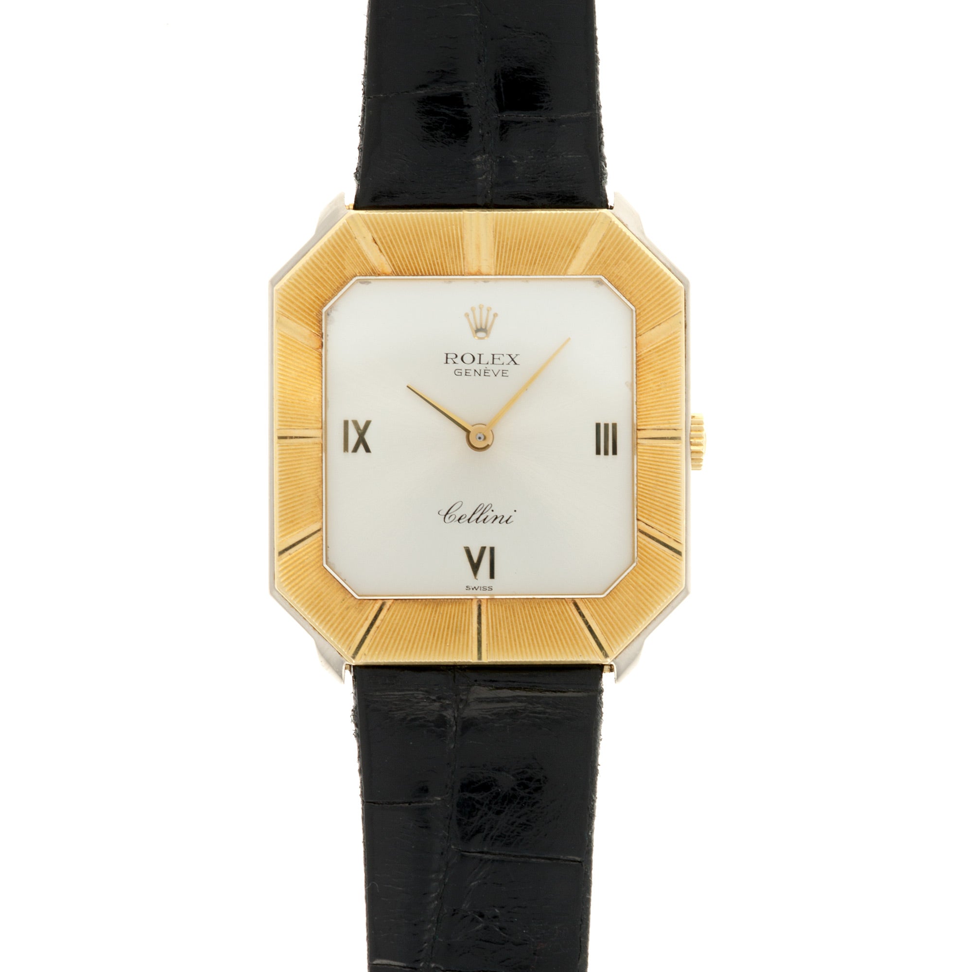 Rolex - Rolex White and Yellow Gold Cellini Ref. 4150 - The Keystone Watches