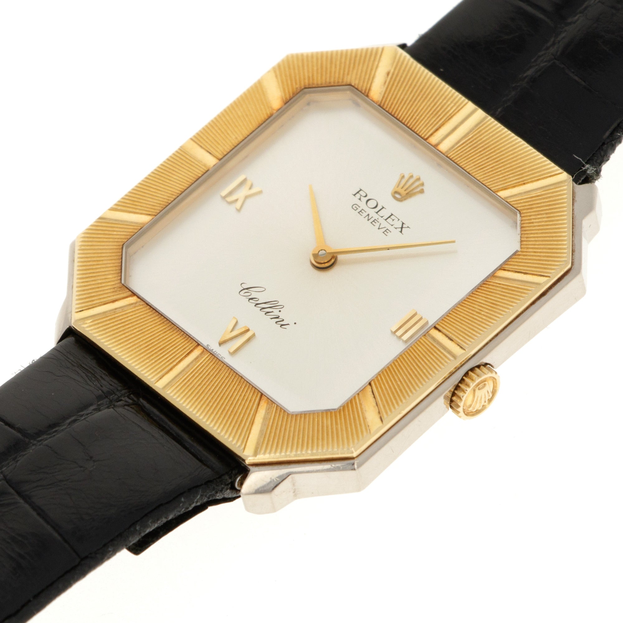 Rolex - Rolex White and Yellow Gold Cellini Ref. 4150 - The Keystone Watches