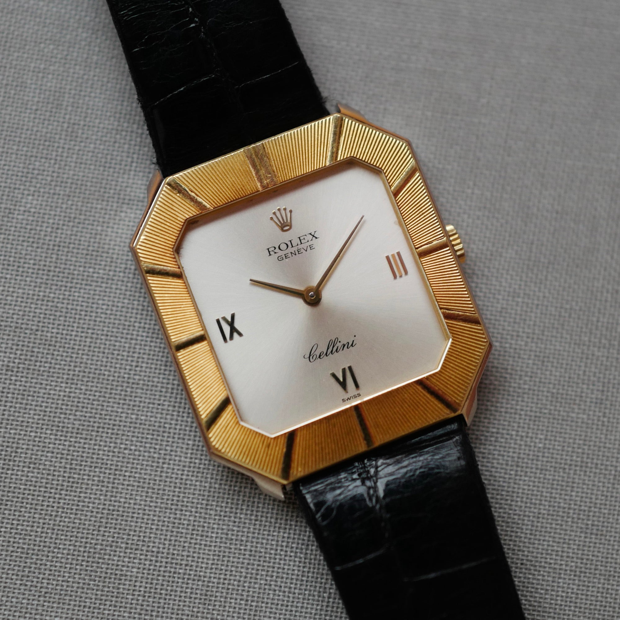 Rolex - Rolex White and Yellow Gold Cellini Ref. 4150 - The Keystone Watches