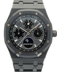 Audemars Piguet - Audemars Piguet Ceramic Royal Oak Perpetual Watch Ref. 26579CE - The Keystone Watches